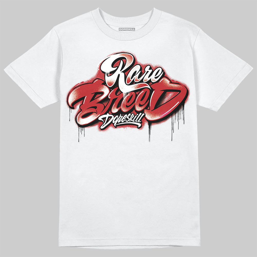 Jordan 1 Retro High OG Black Toe Reimagined DopeSkill T-Shirt Rare Breed Type Graphic Streetwear - White