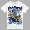 Jordan 5 Midnight Navy DopeSkill T-Shirt Get Rich Graphic Streetwear 