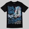 Jordan 3 Retro OG Rare Air DopeSkill T-Shirt Real Ones Move In Silence Graphic Streetwear - Black