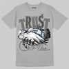 Jordan 5 Retro Wolf Grey (2026) DopeSkill T-Shirt Trust No One Graphic Streetwear - Gravel