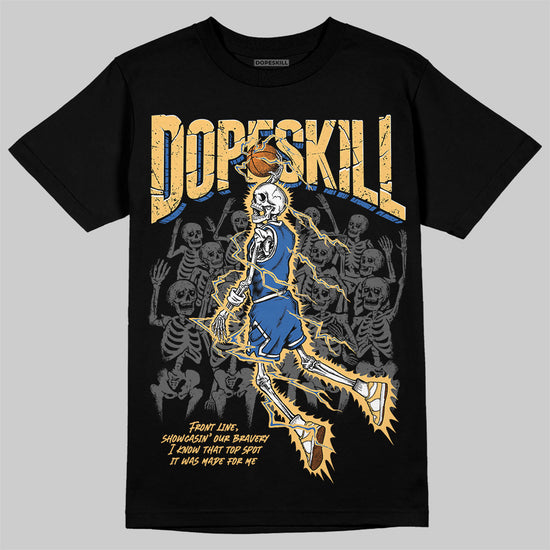 Travis Scott x Air Jordan 1 Low OG “Canary” DopeSkill T-Shirt Thunder Dunk Graphic Streetwear - black