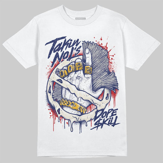 Jordan 11 “Rare Air” DopeSkill T-Shirt Takin No L's Graphic Streetwear - White 