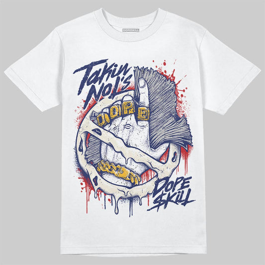 Jordan 11 “Rare Air” DopeSkill T-Shirt Takin No L's Graphic Streetwear - White 