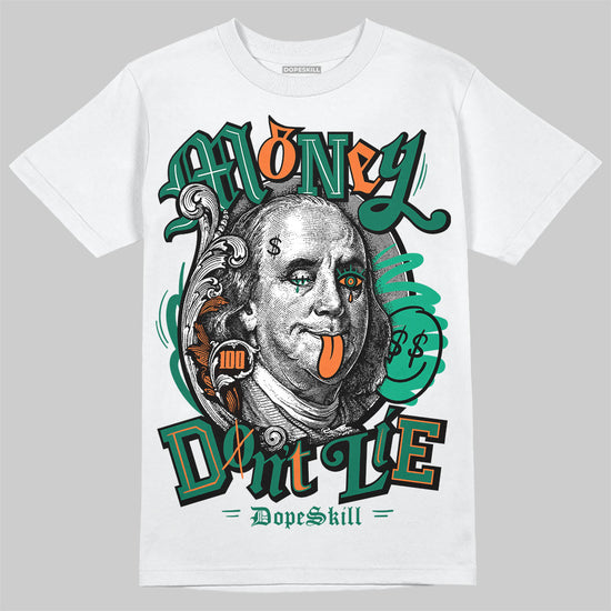 Jordan 3 Retro SP Nina Chanel Abney Bicoastal DopeSkill T-Shirt Money Don't Lie Graphic Streetwear - White