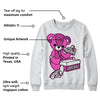 Hyper Violet 4s DopeSkill Sweatshirt Sneakerhead BEAR Graphic