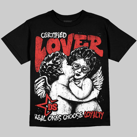 Jordan 4 Retro Toro Bravo DopeSkill T-Shirt Real Ones Choose Loyalty Graphic Streetwear - Black 