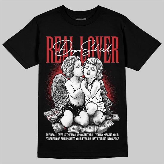 Jordan 11 “Bred Velvet” DopeSkill T-Shirt Real Lover Graphic Streetwear - Black