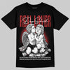 Jordan 11 “Bred Velvet” DopeSkill T-Shirt Real Lover Graphic Streetwear - Black