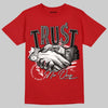 Jordan 13 Retro OG Chicago (2026) DopeSkill T-Shirt Trust No One Graphic Streetwear - Red