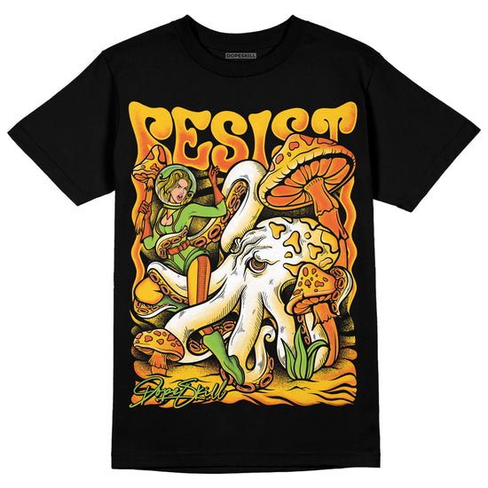 Yellow Sneakers DopeSkill T-Shirt Resist Graphic Streetwear - Black