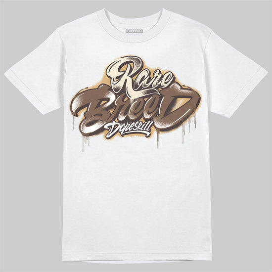 Jordan 5 “Earth/Metallic Gold” DopeSkill T-Shirt Rare Breed Type Garaphic Streetwear - White