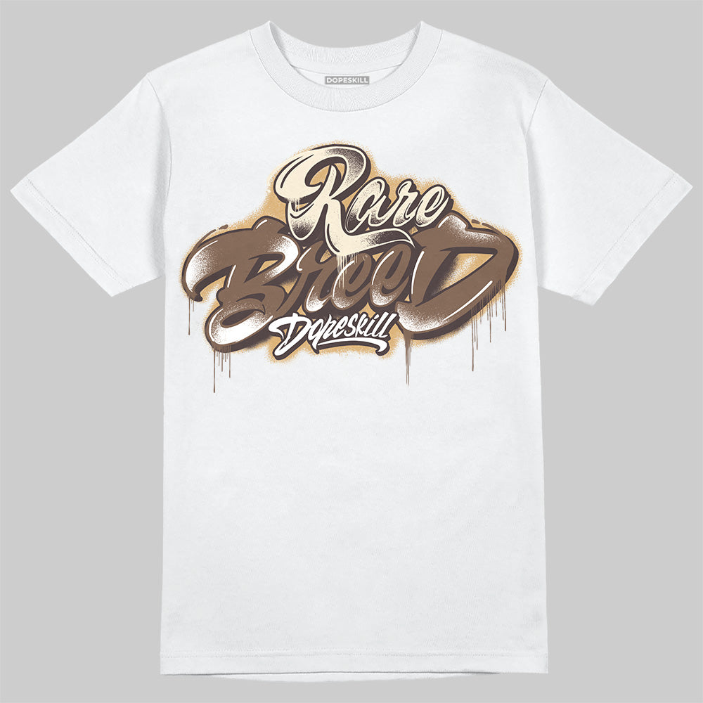 Jordan 5 “Earth/Metallic Gold” DopeSkill T-Shirt Rare Breed Type Garaphic Streetwear - White