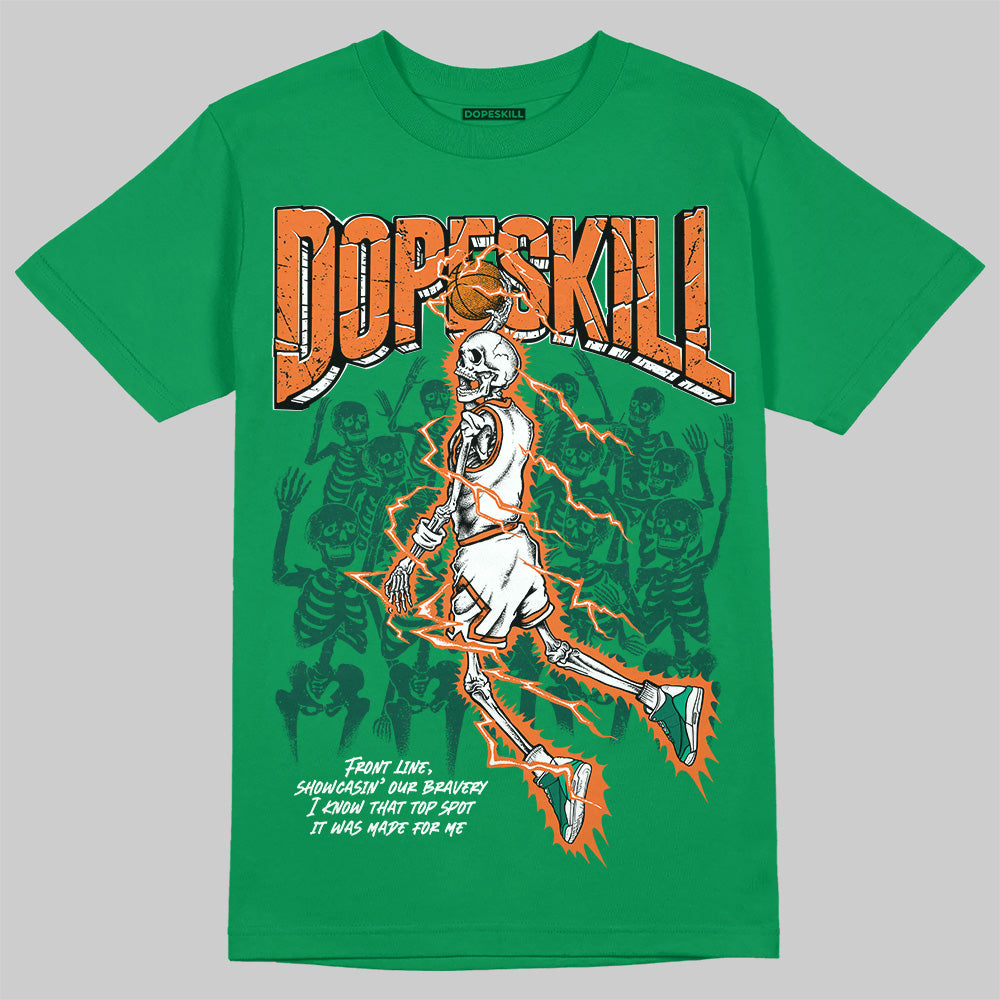 Jordan 3 Retro SP Nina Chanel Abney Bicoastal DopeSkill Green T-shirt Thunder Dunk Graphic Streetwear