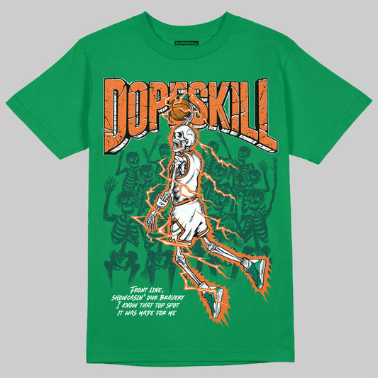 Jordan 3 Retro SP Nina Chanel Abney Bicoastal DopeSkill Green T-shirt Thunder Dunk Graphic Streetwear