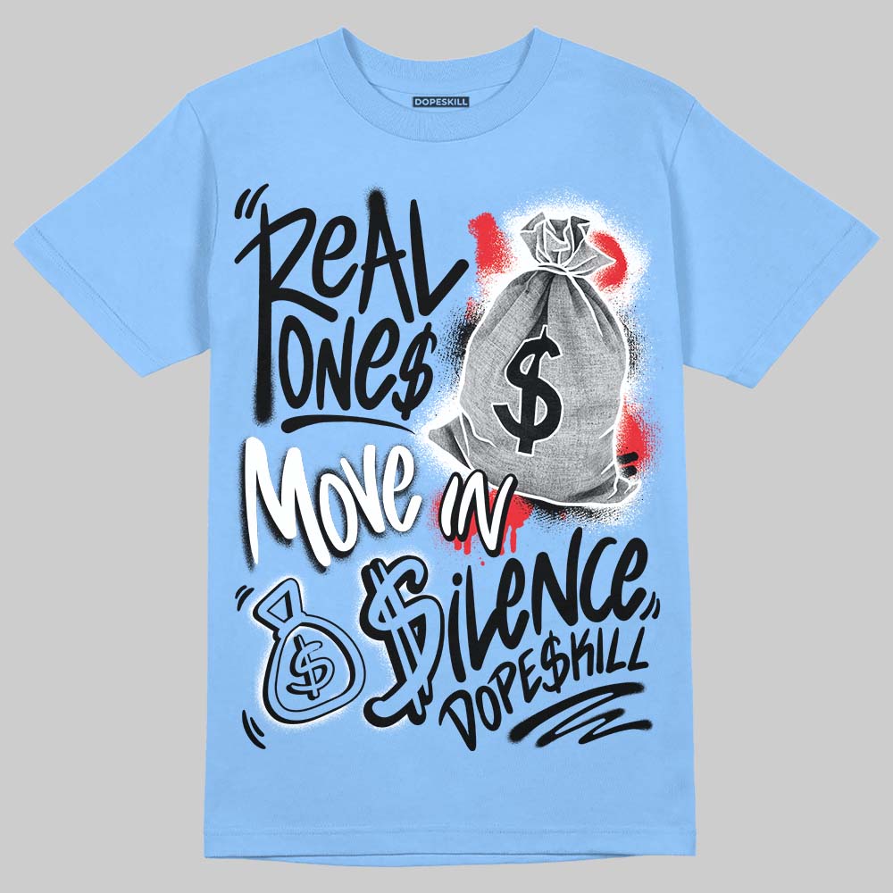 Vans Knu Stack Vintage Satin Dream Blue DopeSkill Blue T-shirt Real Ones Move In Silence Graphic Streetwear