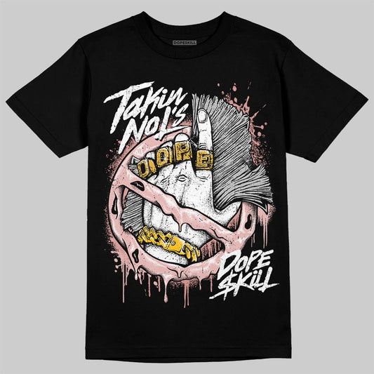 Jordan 40 “Dusty Rose” DopeSkill T-Shirt Takin No L's Graphic Streetwear - Black