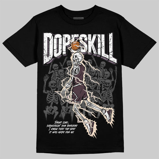 A Ma Maniére x Air Jordan 3 "Burgundy Crush" DopeSkill T-Shirt Thunder Dunk Graphic Streetwear - black