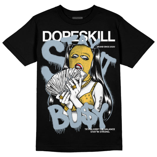 Jordan 13 “Blue Grey” DopeSkill T-Shirt Stay It Busy Graphic Streetwear - Black