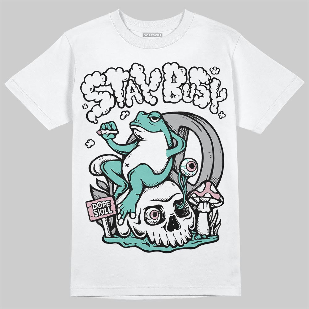 Jordan 11 Low "Igloo" DopeSkill T-Shirt Stay Busy Graphic Streetwear - White
