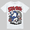 Jordan 4 “Rare Air” DopeSkill T-Shirt Stay Busy Graphic Streetwear - White