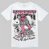 Balenciaga Runner White Fluo Pink DopeSkill T-Shirt Threat Graphic Streetwear - White