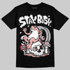 Jordan 1 Low OG “Rust Pink” DopeSkill T-Shirt Stay Busy Graphic Streetwear - Black