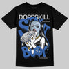 Awake NY x Jordan 5 Retro 'Black Racer Blue' DopeSkill T-Shirt Stay It Busy Graphic Streetwear - Black