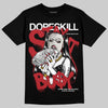 Nigel Sylvester x Jordan 1 Low OG “Nitro” DopeSkill T-Shirt Stay It Busy Graphic Streetwear - Black