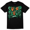 Green Sneakers DopeSkill T-Shirt Super Sauce Graphic Streetwear - Black