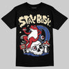 Jordan 4 “Rare Air” DopeSkill T-Shirt Stay Busy Graphic Streetwear - Black