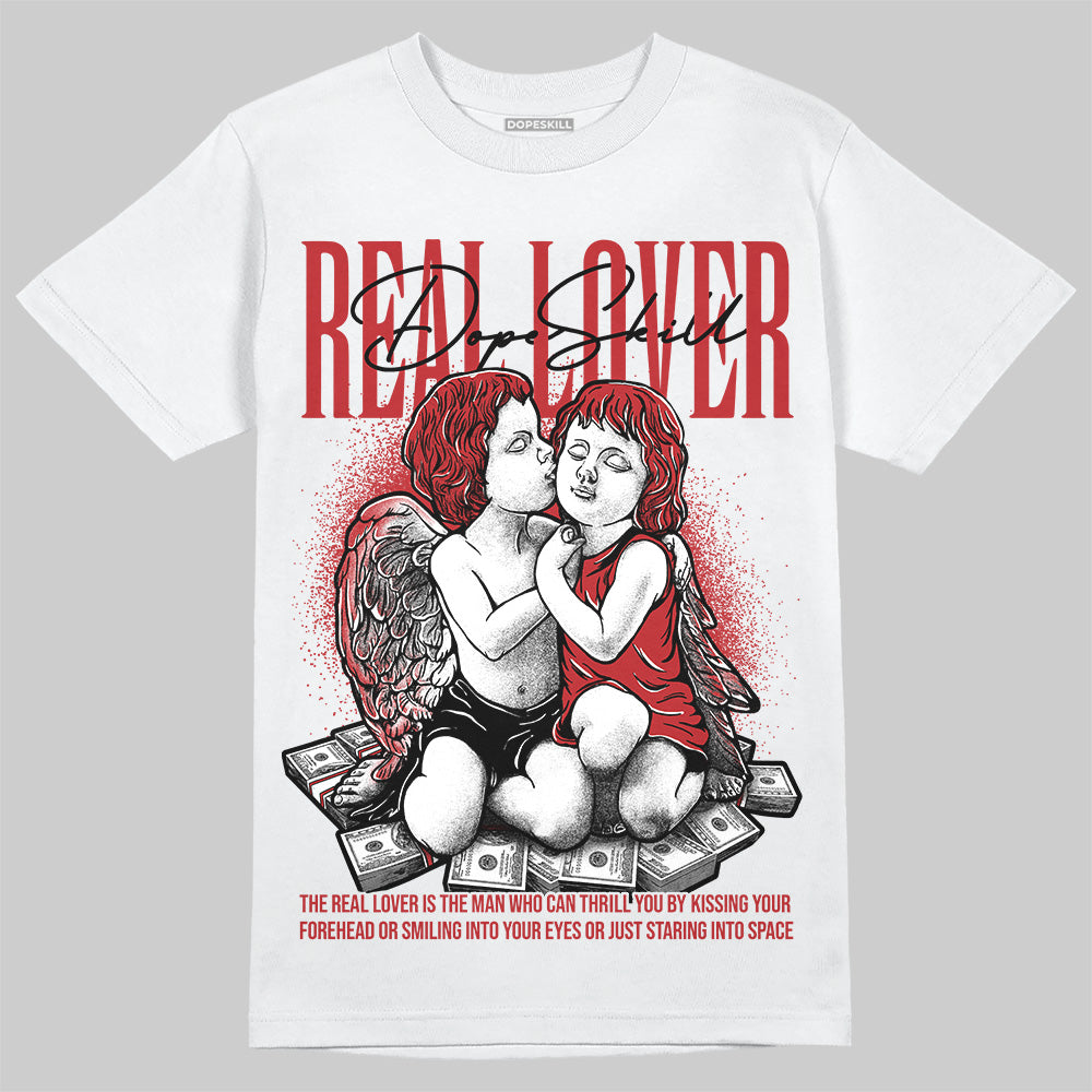 Jordan 12 Retro Flu Game (2025) DopeSkill T-Shirt Real Lover Graphic Streetwear - White