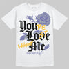 Jordan 4 Retro Lakers DopeSkill T-Shirt You’re Lost Without Me Graphic Streetwear - White