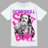 Pink Sneakers DopeSkill T-Shirt Stay It Busy Graphic Streetwear - White