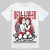 Jordan 1 Retro High OG Black Toe Reimagined DopeSkill T-Shirt Real Lover Graphic Streetwear - White