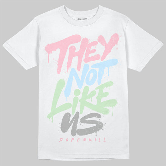 Jordan 4 Retro Valentine's Day (2026) (GS) DopeSkill T-Shirt They Not Like Us Graphic Streetwear - White 