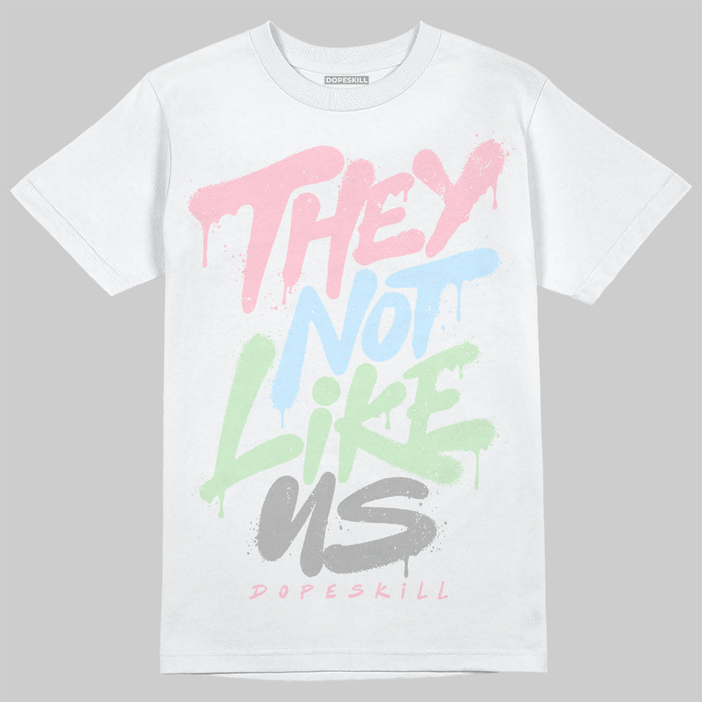 Jordan 4 Retro Valentine's Day (2026) (GS) DopeSkill T-Shirt They Not Like Us Graphic Streetwear - White 