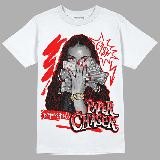 Jordan 12 “Cherry” DopeSkill T-Shirt NPC Graphic Streetwear - White