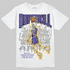 Kobe 8 Protro "Lakers Home" DopeSkill T-Shirt Thunder Dunk Graphic Streetwear - White