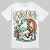 SB Dunk Low Rodeo Tourmaline DopeSkill T-Shirt Stay Busy Graphic Streetwear - White