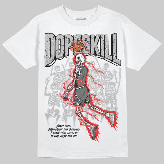 New Balance 2002R ‘Steel Orca’ DopeSkill T-Shirt Thunder Dunk Graphic Streetwear - White