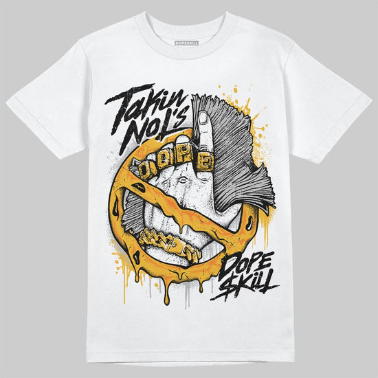 Jordan 5 'Tokyo' DopeSkill T-Shirt Takin No L's Graphic Streetwear - White