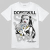 Jordan 10 OG “Steel” DopeSkill T-Shirt Stay It Busy Graphic Streetwear - White