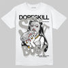 Jordan 3 Retro Pure Money DopeSkill T-Shirt Stay It Busy Graphic Streetwear - White