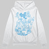 Jordan 11 Retro Legend Blue DopeSkill Hoodie Sweatshirt Real Y2K Players Graphic Streetwear - White