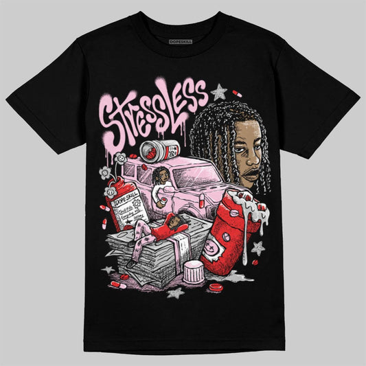 Awake NY x Air Jordan 5 Arctic Pink DopeSkill T-Shirt Stressless Graphic Streetwear - Black