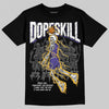 Kobe 8 Protro "Lakers Home" DopeSkill T-Shirt Thunder Dunk Graphic Streetwear - Black