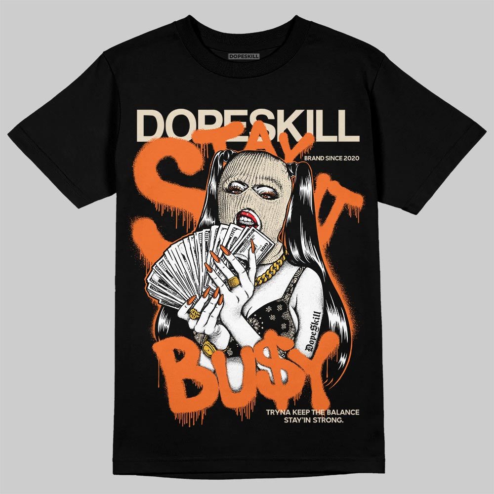 Jordan 3 “Starfish” DopeSkill T-Shirt Stay It Busy Graphic Streetwear - Black