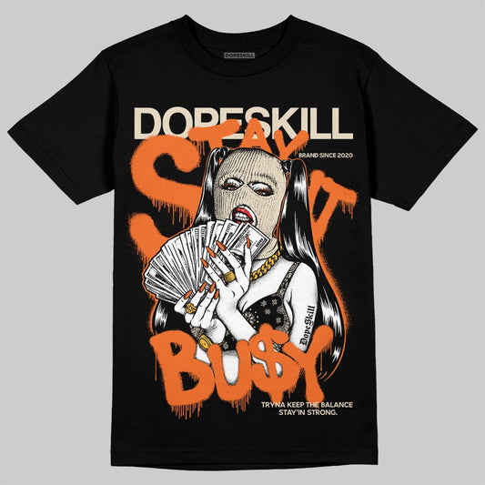 Jordan 3 “Starfish” DopeSkill T-Shirt Stay It Busy Graphic Streetwear - Black