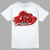 Jordan 4 Retro Red Cement DopeSkill T-Shirt Rare Breed Type Graphic Streetwear - White