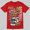 Nigel Sylvester x Air Jordan 4 ‘Brick by Brick’ DopeSkill T-Shirt Side Hustle Graphic Streetwear - Red